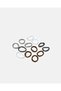 Women Assorted Plain Elastic Hair Band Set (13 Piece) - 3