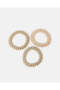 Women Assorted Plain Elastic Hair Band Set (5 Piece) - 2