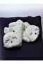 Rabbit Plush Furry Adult Kids Compatible Fingerless Gloves - 2