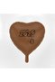 Welcome 2026 Foil Balloon Christmas Ornament Party Decoration Christmas Tree Ornament Brown Heart