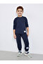 Boys Navy Long Sleeve T-Shirt and Joggers Set