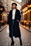 Women's Adel Double-Breasted Long Cashmere Coat