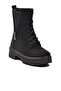 Black Children's Boots with Fleece Inside G-1001 F (Zippered)