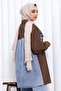 Brown Jeans Paneled Sets - 3