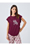 Holly Jolly Slogan Boxy T-Shirt and Pyjama Set - 2
