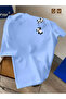 Pocket Detailed Panda Printed T-Shirt