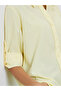Yellow Button-Down Oversized Shirt - 3