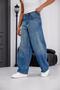 Puertas Men's High Waist Balloon Baggy Fit Loose Fit Jeans - 2