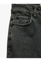 Slim Fit Pocket Buttoned Cotton Washed Straight Leg Jeans - Straight Jeans - 6