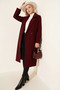 Women's Adel Double-Breasted Long Cashmere Coat - 3