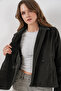 Women's Cashmere Jacket 0725 - Anthracite - 4