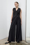Black Vest and High-Waisted Wide-Leg Pants Eden Set - 8
