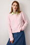Buttoned Basic Knit Cardigan