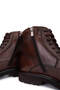Men's Genuine Leather Brown Casual Boots - 4