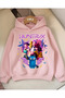 Young KPop Demon Hunters Pink 3-Thread Thick Sweet Hoodie