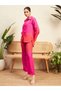 Ombre Look Linen Shirt and Pants Co-Ords - 3
