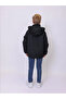 Removable Hooded Plush Lined Children's Gabardine Coat - Can - 6