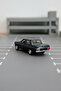 Black 1:32 Scale Die Cast Doors Open Licensed Mercedes Benz 220 Toy Metal Model Car - 4