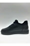 Genuine Leather Laceless Black Color Winter Men's Shoes - 3