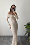 Dantelli Premium New Season Dress - Beige - 4