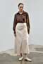 Brown Classic Cut Cotton Alba Shirt - 4