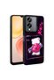Vivo Y36 5g Case Shining Embossed Iconic Figure Senk Amas Silicone Cover - Purple - 2