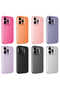 iPhone 14 Pro Compatible Camera Protected Glitter Luxury Senk Cotton Case-Grey - 2