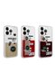 iPhone 14 Pro Compatible Patterned Liquid Senk Drink Silicone Case-No1 - 2