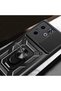 Infinix Hot 40I Case Magnetic Stand Camera Protection Senk Sliding Vega Cover - Blue - 8