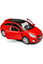 Red 1:34 Scale Die Cast Doors Open Licensed Opel Corsa Opc Toy Metal Model Car - 2