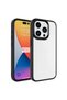 iPhone 15 Pro Max Compatible Senk Chrome Case-Black