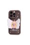 iPhone 14 Pro Case with Camera Protection Figure Design Senk Kapya Cover-Pink Dark - 6