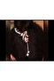 Ancient Style Stone Pink Tulip Tassel Hairpin, Ponytail Clip, Stylish, Gift - 2