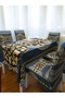 Dining Table & Chair Covers Set, 6 Seater, Stretchable Design, 1 Table Cover with 6 Chair Covers. - 2