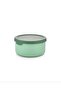 Storage Container Round Set of 4 with Soft Lid Green Food Freezer Food Container - 5