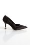 Women's Stylish Pointed Toe Stiletto Heel Evening Dress Shoes and Bag Set - 8