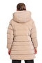 Plush Inside Nova Waterproof Fabric Slim Fit Winter Girl's Coat - 3