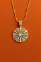Gold Çark Necklace Steel - 2