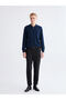 Petrol Polo Collar Men's Knitwear Sweater