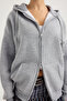 Basic Zip 3 Thread Sh Fleece-Lined Hoodie - 8