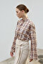 Coffee Ivory Blouse - 5