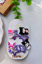 Shiny Sequin Glitter Star Kuromi Snap Clip 4 Pieces - 2