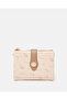 Girls Pink Leaves Print Wallet