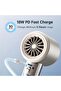 Portable Handheld Fan Pro1 S - Mini USB Rechargeable, 19.5Hrs, 100-Speed, LED Display, Ligh - 5