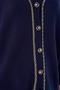 Women's Cardigan Pants Knitwear Two-Piece Set 15956 - Navy Blue - 5