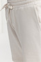 Boy's Tie-Waist Letter Print Shorts - 4