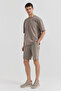Men's Written Waist Tie Shorts - 5