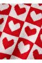 V-Neck Cotton Sweater with Hearts Sweater with Hearts - 3