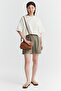 Women's Pleated Detailed Shorts