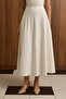 Blake Viscose Flawless Skirt Ecru - 2